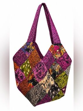 Ravenwood Fall Colorful Mondo Large Bag. New. Tote. Cotton.